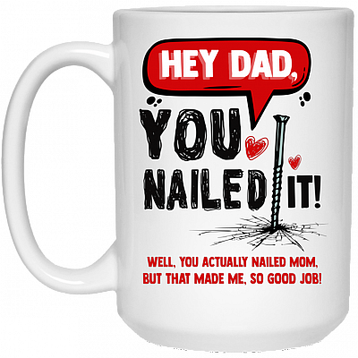 15 oz. White Mug