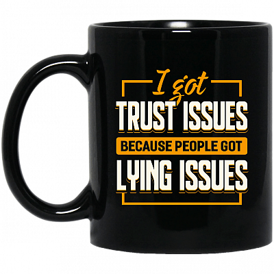 11 oz. Black Mug