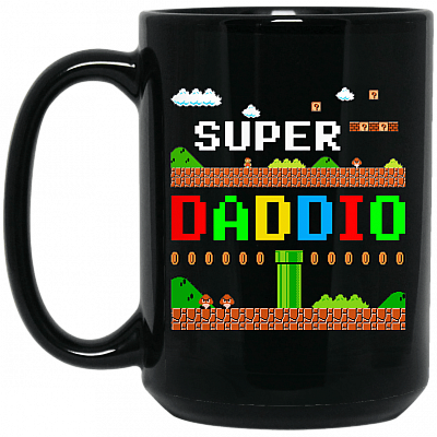 15 oz. Black Mug