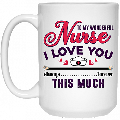 15 oz. White Mug