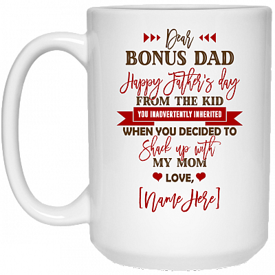 15 oz. White Mug