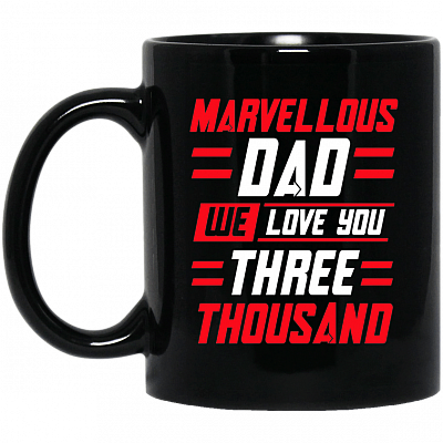 11 oz. Black Mug