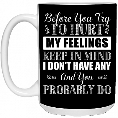 15 oz. White Mug