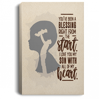 0.75'' Framed Canvas