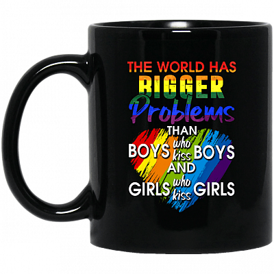 11 oz. Black Mug