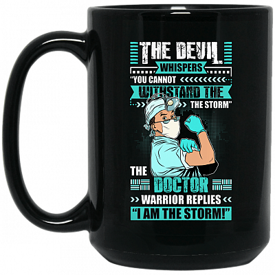 15 oz. Black Mug