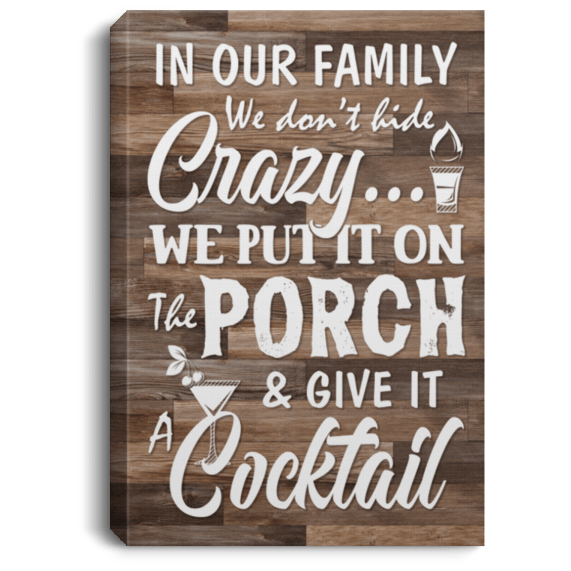 Portrait CANVAS - POSTER Template (OFFICIAL), White, 0.75'' Framed Canvas