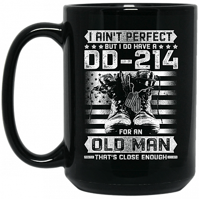 15 oz. Black Mug