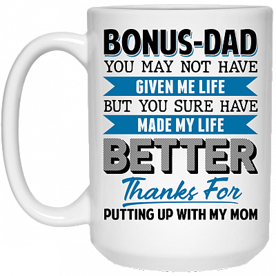 15 oz. White Mug
