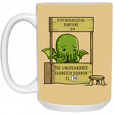 15 oz. White Mug