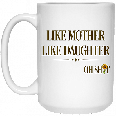 15 oz. White Mug