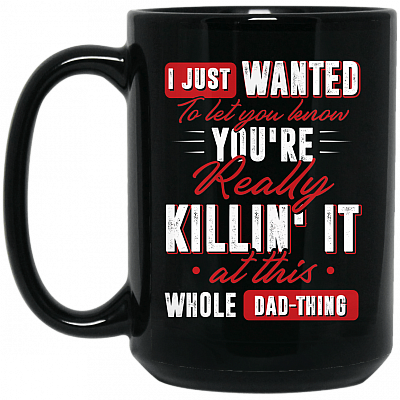 15 oz. Black Mug
