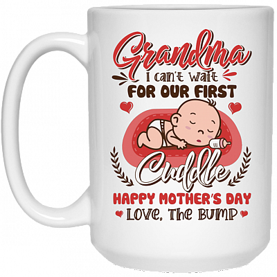15 oz. White Mug
