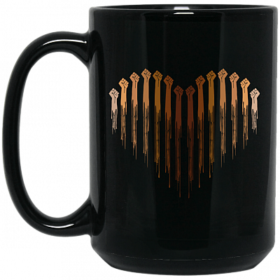 15 oz. Black Mug