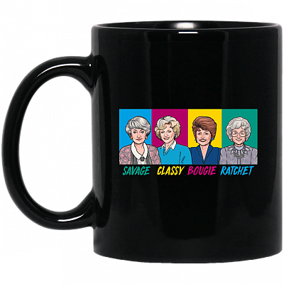 11 oz. Black Mug