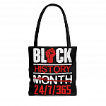 Black History Month 27-7-365 African American Pride Gift All Over Print Tote Bag - Shoulder Bag