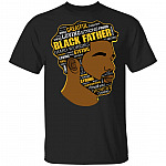 Black Father Shirt - Proud of Black Father T-Shirt, Black, Unisex T-Shirt