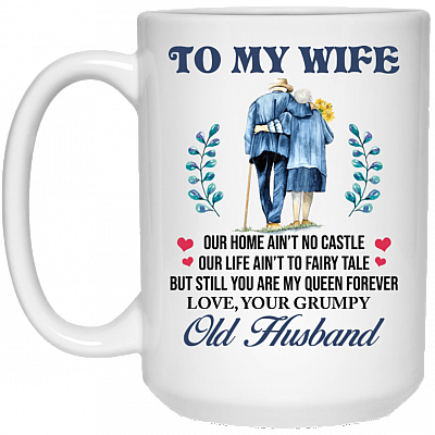 15 oz. White Mug