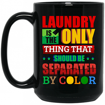 15 oz. Black Mug