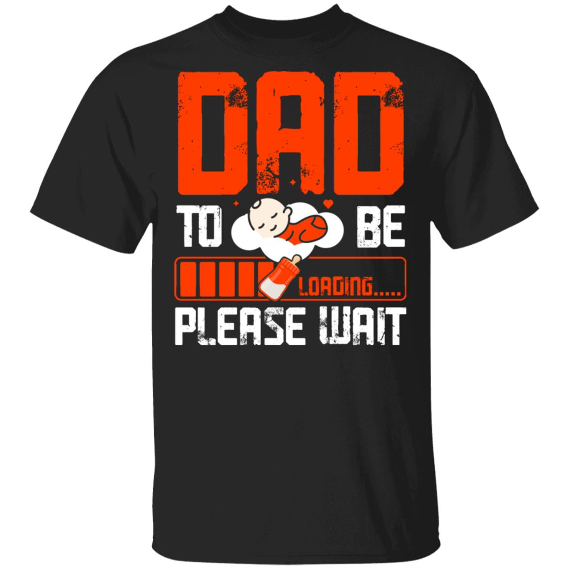 Dad To Be T-Shirt - Future Dad Gifts, Black, Unisex T-Shirt