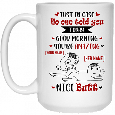 15 oz. White Mug