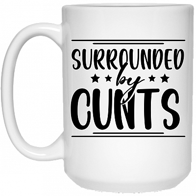 15 oz. White Mug
