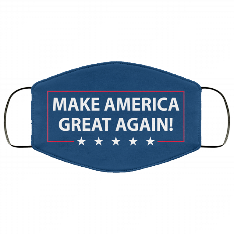 Make America Great Again Cloth Face Mask, Royal, Cloth Face Mask