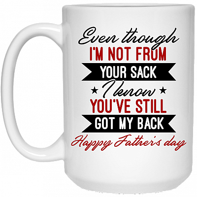 15 oz. White Mug