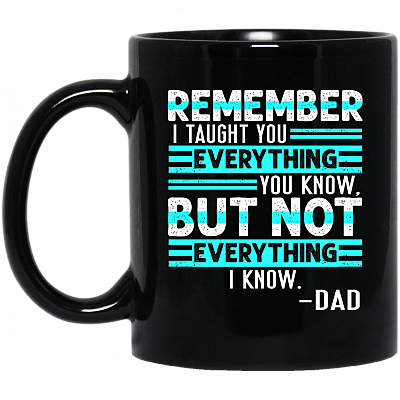 11 oz. Black Mug