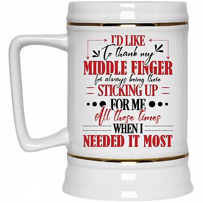 22 oz. Beer Stein