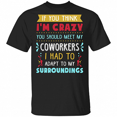 Coworker Gift | If You Think I'm Crazy You Should See My