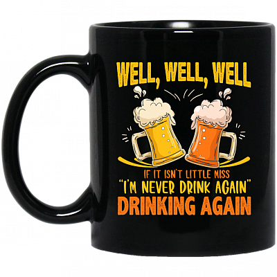 11 oz. Black Mug