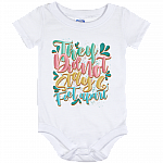 They Did Not Stay 6 Feet Apart Baby Onesie – Pregnancy Annoucement Baby Infant Bodysuit, White, Baby Onesie - 12 Month