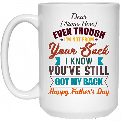 15 oz. White Mug