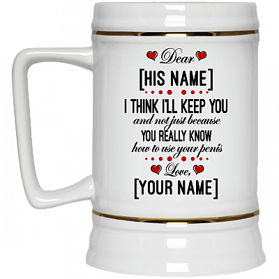22 oz. Beer Stein