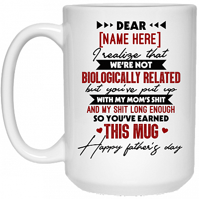 15 oz. White Mug
