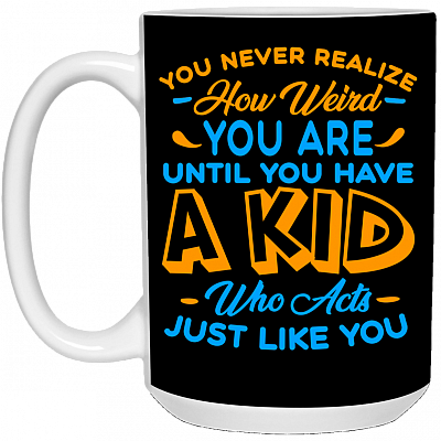 15 oz. White Mug