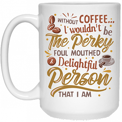 15 oz. White Mug