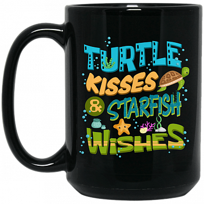 15 oz. Black Mug