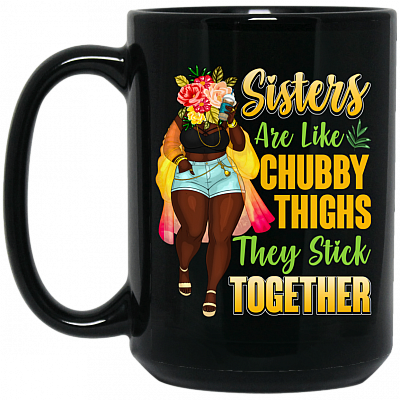 15 oz. Black Mug