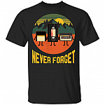 Never Forget Funny T-shirt - Friends Mixtape Shirt, Black, Unisex T-Shirt