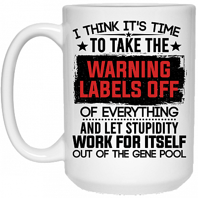 15 oz. White Mug