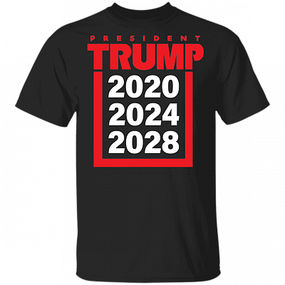 Pro Donald Trump 2020 2024 2028 My President Election Vote T-shirt, Black, Unisex T-Shirt