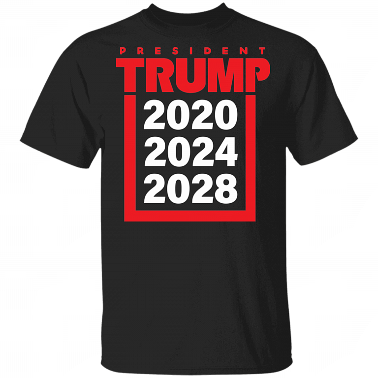 Pro Donald Trump 2020 2024 2028 My President Election Vote T-shirt, Black, Unisex T-Shirt