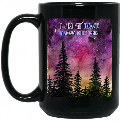 15 oz. Black Mug