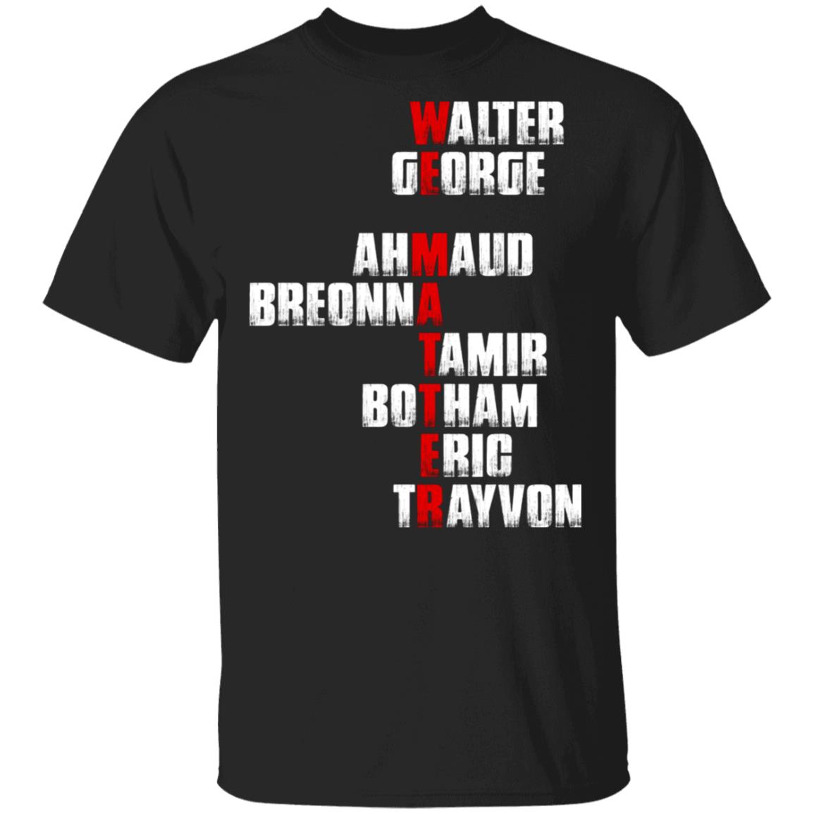 We Matter T-Shirt - Black Lives Matter Shirt, Black, Unisex T-Shirt