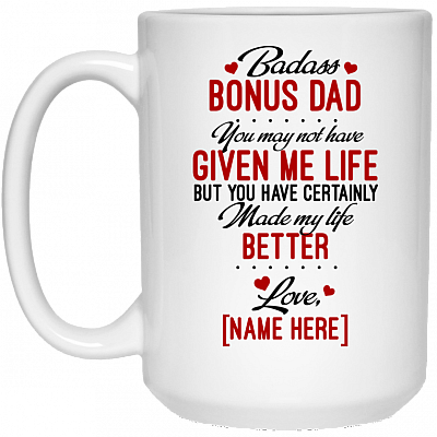 15 oz. White Mug