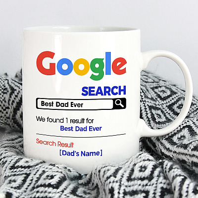 Alternative view of Personalized Search Best Dad Ever Father's Day Gift For Dad Coffee Mug - Beer Stein