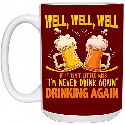 15 oz. White Mug