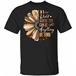 In A World Where You Can Be Anything Be Kind Sunflower Black Lives Matter T-Shirt - Anti Racism Shirt, Black, Unisex T-Shirt